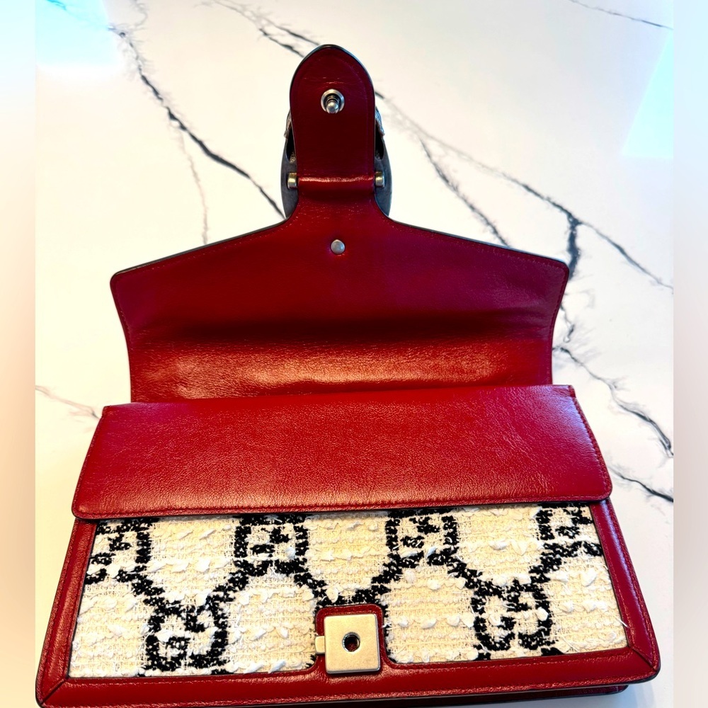 Gucci Dionysus tweed bag! EUC - Picture 4 of 6